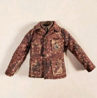 1/12 Scale Damtoys Ww2 German Camo Jacket,  Undershirt 6 Inch