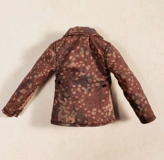 1/12 Scale Damtoys WW2 German Camo Jacket,  Undershirt 6 Inch 2
