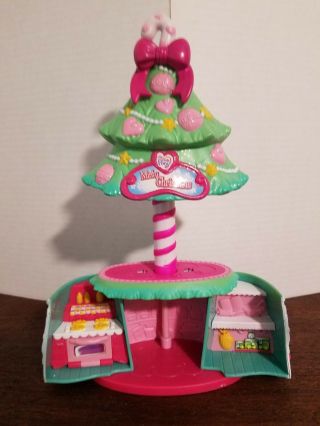 My Little Pony Ponyville A Very Minty Christmas Tree Playset & 3 Ponies & DVD 3