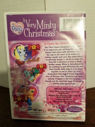 My Little Pony Ponyville A Very Minty Christmas Tree Playset & 3 Ponies & DVD 6