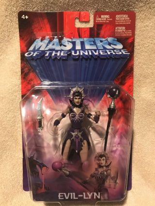 Mattel,  Motu,  200x,  Evil - Lyn,  Moc Masters Of The Universe He - Man Figure 2003