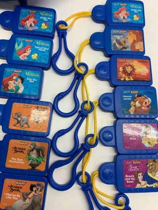 Disney Tunes KIDCLIPS Kid Clips Retro Radio Player w 20 clips Peter Pan Pooh 2