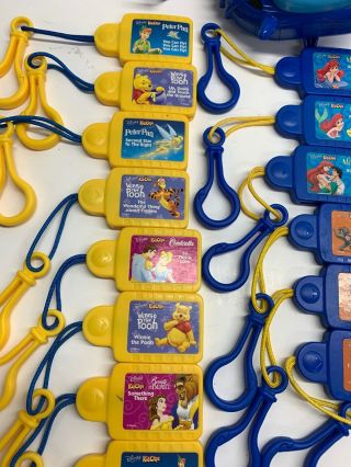 Disney Tunes KIDCLIPS Kid Clips Retro Radio Player w 20 clips Peter Pan Pooh 3