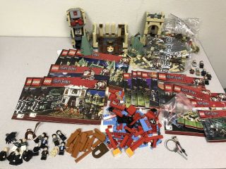 Massive Lego Harry Potter 4842,  4841 & More Bulk Parts Minifigures Instructions