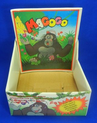 Vintage Magogo Gorilla Battery Operated Singing & Dancing Monkey 5