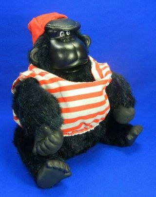 Vintage Magogo Gorilla Battery Operated Singing & Dancing Monkey 8