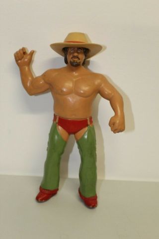 Ljn Terry Funk & Cowboy Hat Titan Sports Wrestling Wwf Wwe Ecw Wrestler 1986