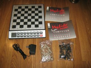 Chess Computer Mephisto Mondial Near,  Made In Germany