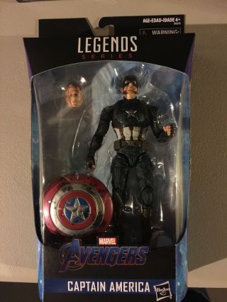 Marvel Legends Worthy Captain America Avengers Endgame Walmart Exclusive