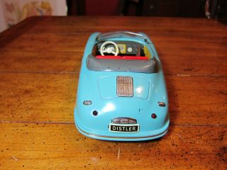 1950s German DISTLER Porsche 356 Electro Matic 7500 Toy Battery Car 5