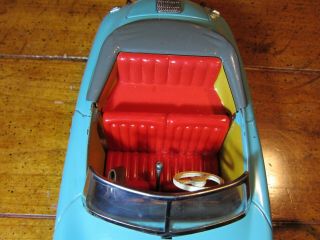 1950s German DISTLER Porsche 356 Electro Matic 7500 Toy Battery Car 9