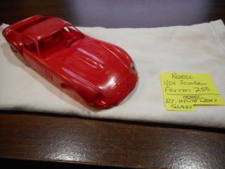 Vintage Revell 1/24 Scale Ferrari 250 Gto Slot Car Body Red (see Pictures)