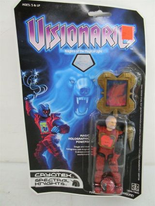 1987 Visionaries Knights Of Magical Light Cryotek Hasbro