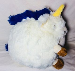 Squishables Unicorn plush/stuffed Collectible animal.  Round,  Soft And Fluffy 10” 2