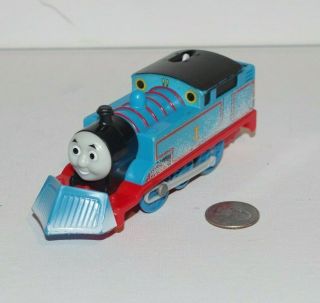Motorized Trackmaster Thomas Friends Train Tank Snow Clearing Plow Engine