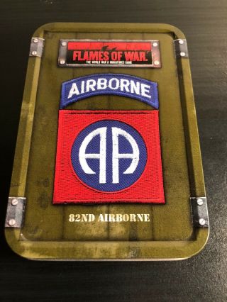 Flames Of War Dice Tin 82nd Airborne