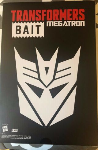 Bait Transformers Bearbrick 400 & 100 Designercon 2018