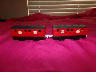 Thomas & Friends See Inside Mail Cars Trackmaster Train Set Of 2.
