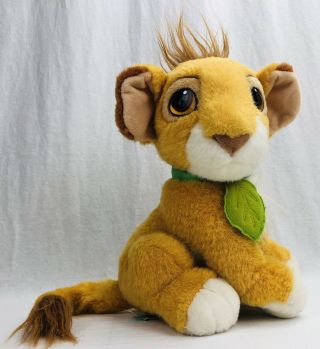1993 Authentic Disney Lion King Mattel Baby Simba Purring Plush SH 2