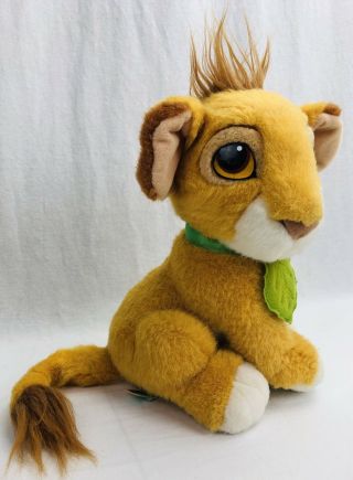 1993 Authentic Disney Lion King Mattel Baby Simba Purring Plush SH 3