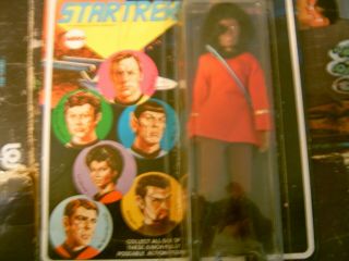Vintage Mego Star Trek Lt Uhura Action Figure Moc,  Mib