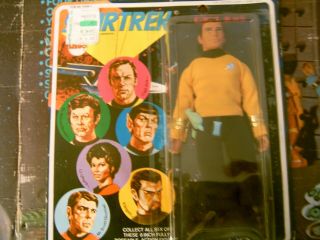 Vintage Mego Star Trek Captain Kirk Action Figure Moc,  Mib