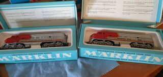 Märklin 3060/4060 Santa Fe diesel locomotive and complementary part in boxes 2