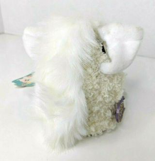 Furby Babies 1999 70 - 940 White & Ivory ' Sheep ' Curly Fur - 2