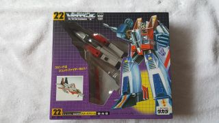 Transformers Takara Japanese G1 Reissue - 22 Starscream In