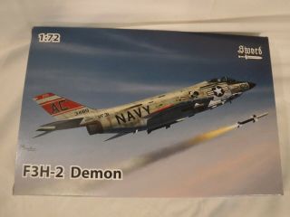 1/72 Sword Usn Navy F3h 2 Demon W/ Pe & Resin Parts 72112