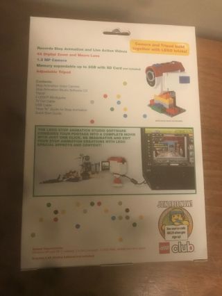 LEGO Stop Motion video camera LG10003 Built - in microphone authentic and rare 4