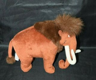 Mattel Ice Age 2 Manny Wooly Mammoth Plush Stuffed Animal 2005 9 "