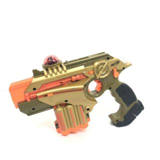 Nerf Gold Blue Lazer Tag Phoenix LTX Laser Blaster Pistol Tiger Guns 4