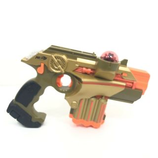 Nerf Gold Blue Lazer Tag Phoenix LTX Laser Blaster Pistol Tiger Guns 5