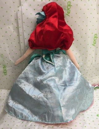 DISNEY Princess Aurora and Ariel Plush Stuffed Doll 2 In One 3