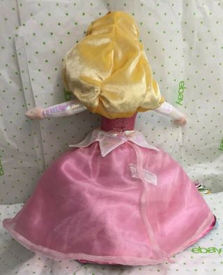 DISNEY Princess Aurora and Ariel Plush Stuffed Doll 2 In One 5