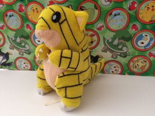 Pokemon Plush Sandshrew play by play doll Stuffed animal soft figure USA Seller 3