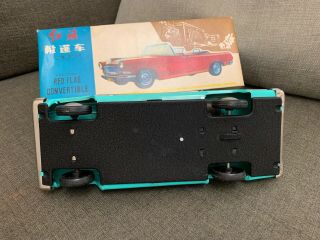vintage & rare - - early China tin car 中國紅旗敞篷鐵皮車 3