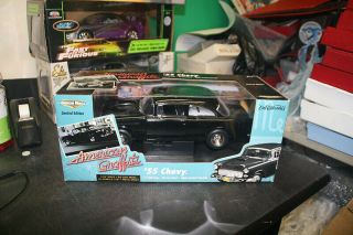 American Graffiti 55 Chevy 1:18 Diecast By American Muscle