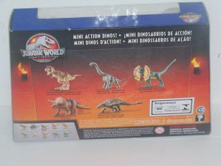 Jurassic World 2 - Inch Mini Dinosaur Figure 5 - Pack 2
