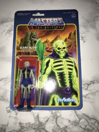 Masters Of The Universe 3 3/4 - Inch Scare Glow Reaction Figure