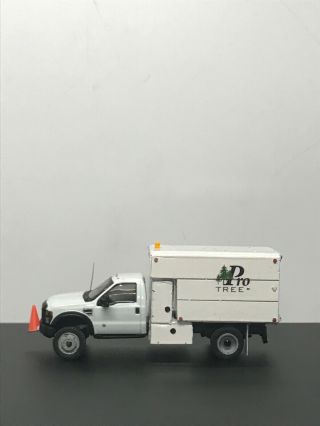 Ho 1 - 87 Scale Custom Ford F550 Wood Chip Dump Truck Rps Walthers Athearn