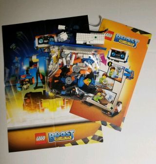 Lego Boost Creative Toolbox 17101 - 100 Complete with Poster and Play Mat 2