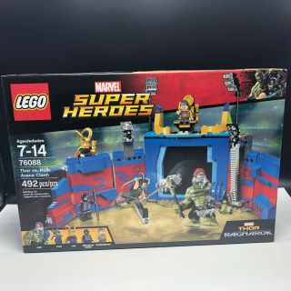Lego Marvel Comics Heroes 76088 Thor Ragnarok Incredible Hulk Arena Loki