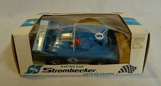 Look Early 1970`s Strombecker 1/32 Rtr Matra Can Am Slot Car Still In The Box