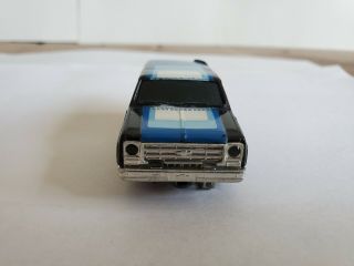 Aurora AFX Chevy Blazer Black,  Blue Slot Car 2