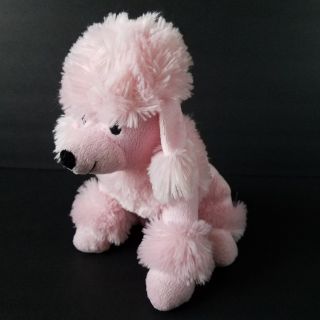 Dan Dee Pink Poodle Plush Dog Stuffed Toy Puppy Collectors Choice 10 