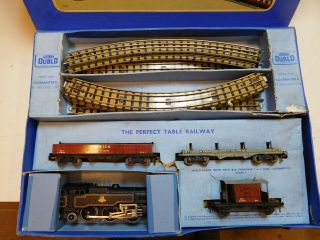 Hornby Dublo 2 - 6 - 4 Edg18 Goods Train Set.  Boxed