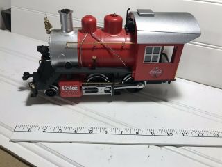 Lgb G Scale.  Coca Cola Powered Steam Locomotive.  Made In Germany.  Vgc