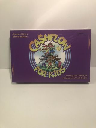 Cashflow For Kids Board Game Rich Dad Poor Dad Robert Kiyosaki 100 Complete